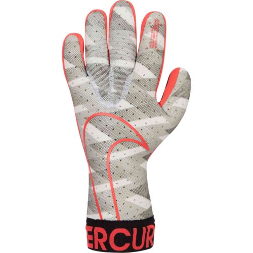 Nike GFX Mercurial Touch Elite Goalkeeper Gloves – White/Black/Laser Crimson