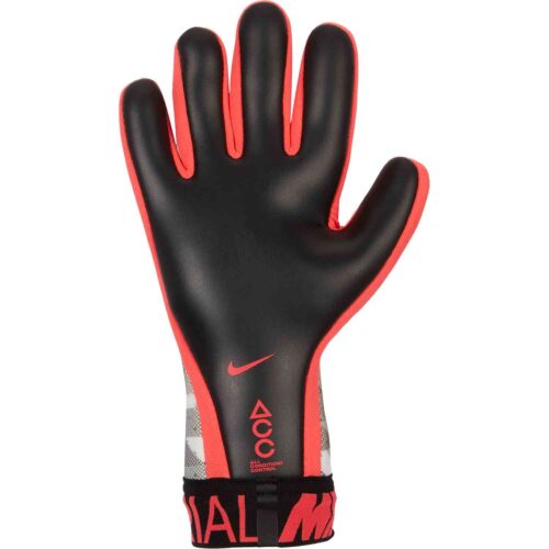 Nike GFX Mercurial Touch Elite Goalkeeper Gloves – White/Black/Laser Crimson