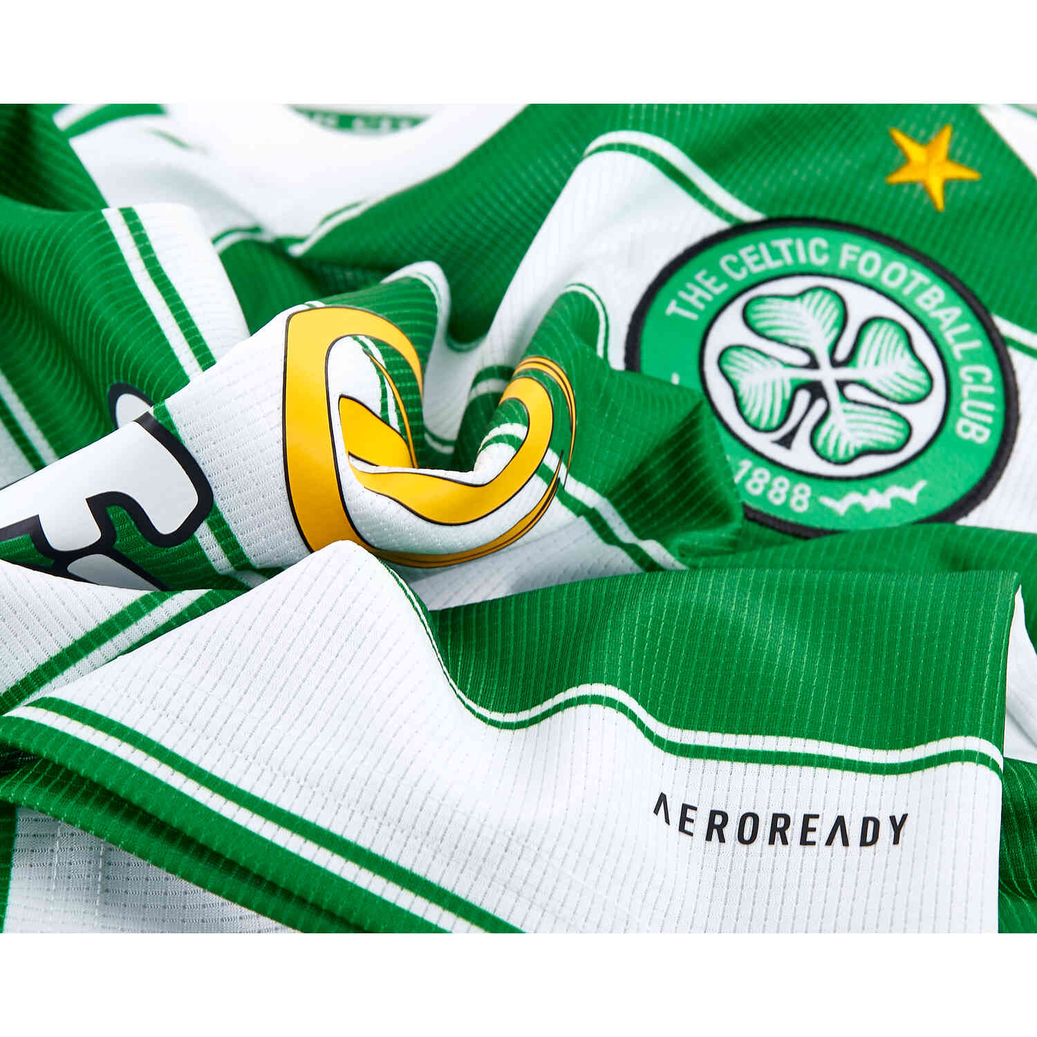 adidas Celtic FC 21/22 Home Jersey - White, Kids' Soccer