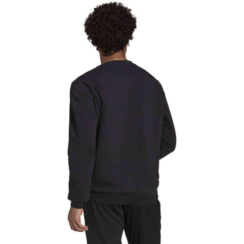 adidas Essentials Cozy Sweatshirt – Black/White