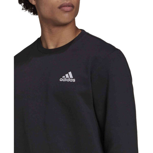 adidas Essentials Cozy Sweatshirt – Black/White