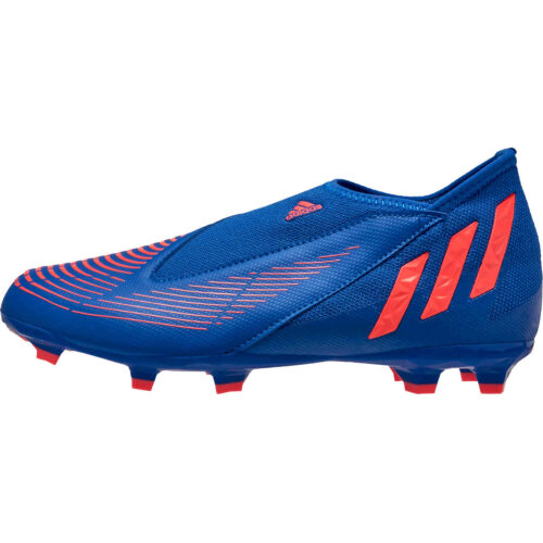 Kids adidas Laceless Predator Edge.3 FG – Sapphire Edge