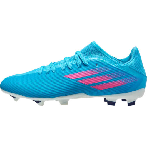 Kids adidas X Speedflow.3 FG – Sapphire Edge