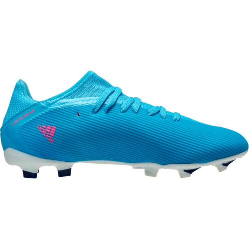 Kids adidas X Speedflow.3 FG – Sapphire Edge