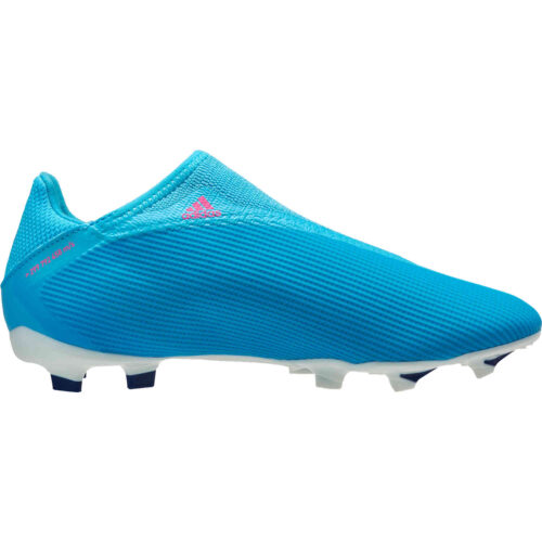 Kids adidas Laceless X Speedflow.3 FG – Sapphire Edge