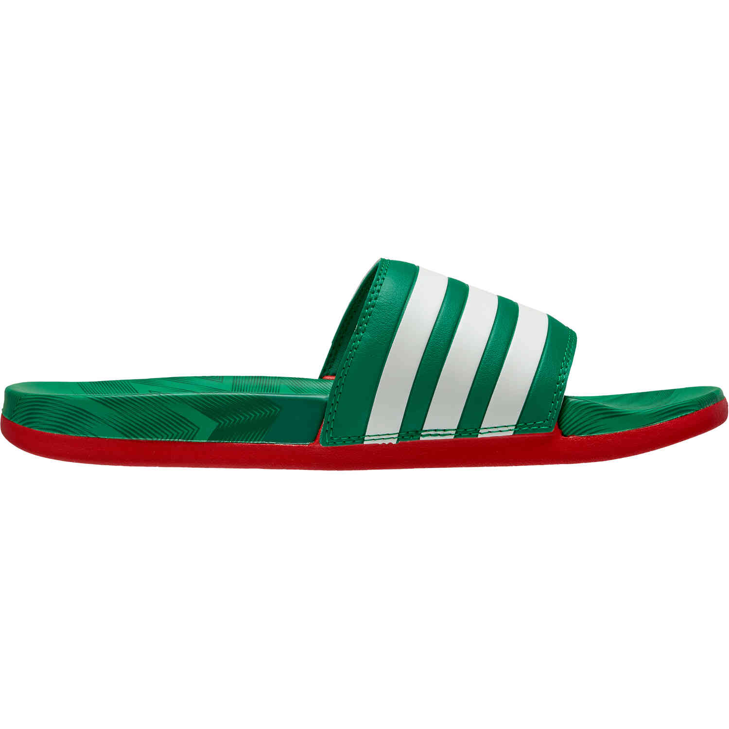 Red adilette slides nz shop