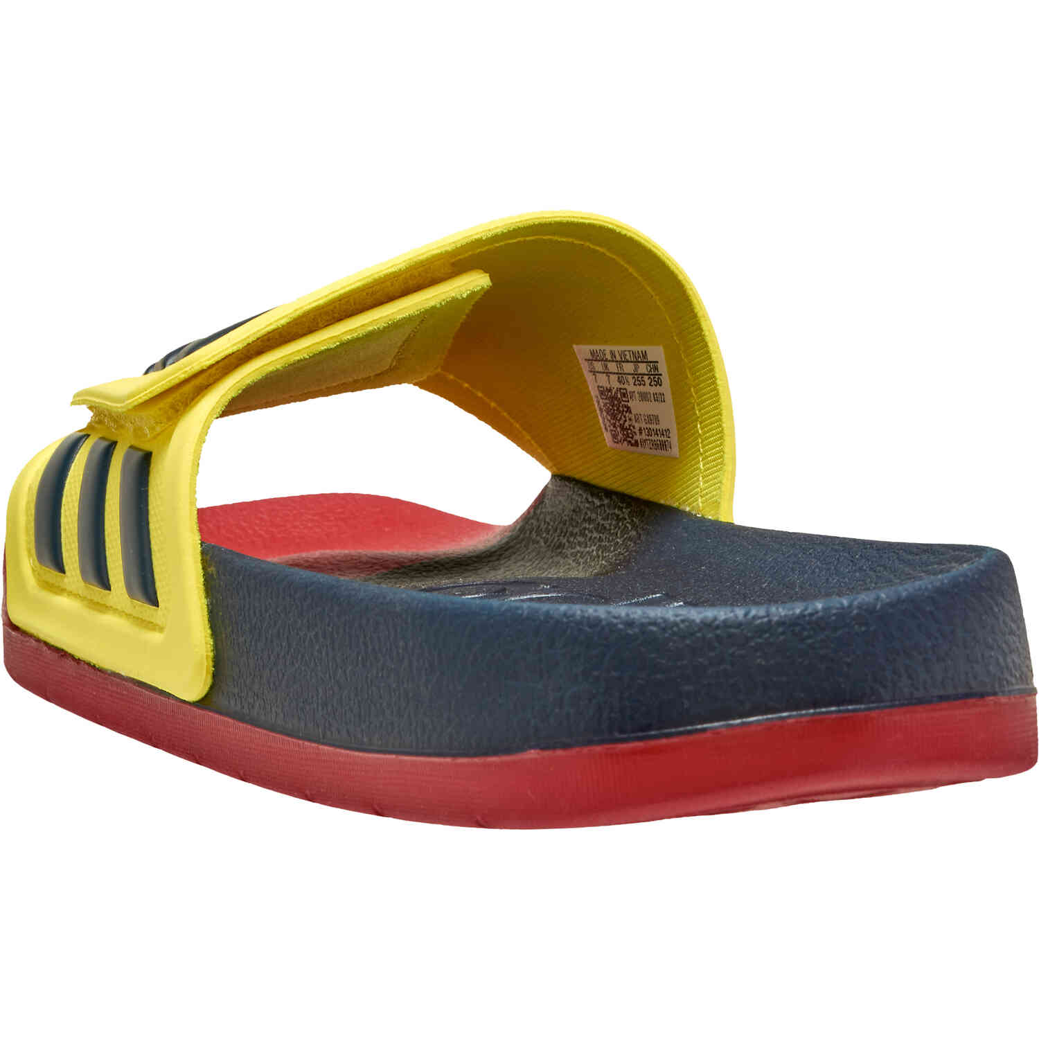 adidas Colombia Adilette TND Slides Bright Yellow Navy with