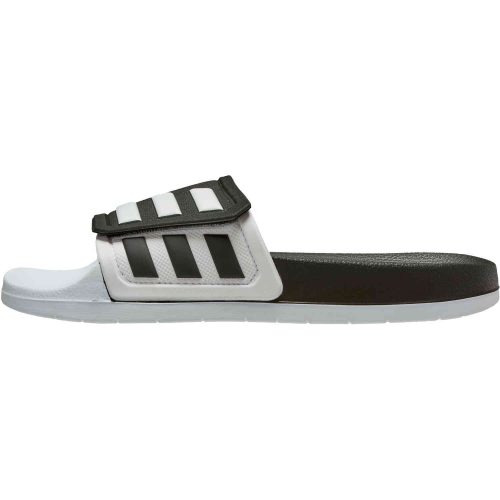 adidas Juventus Adilette Slides – Black & White