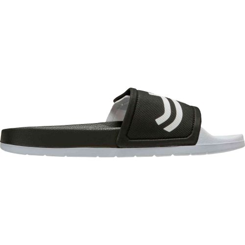 adidas Juventus Adilette Slides – Black & White