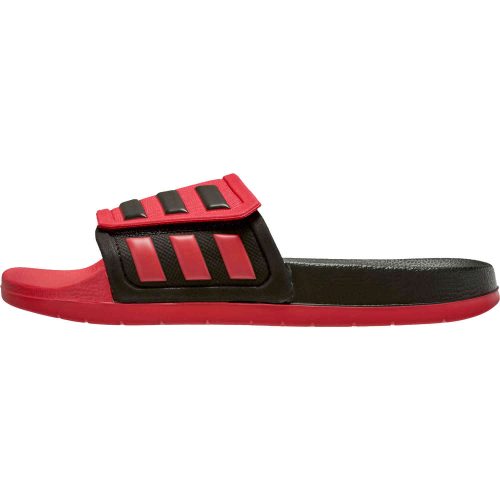 adidas Manchester United Adilette Slides – Red & Black