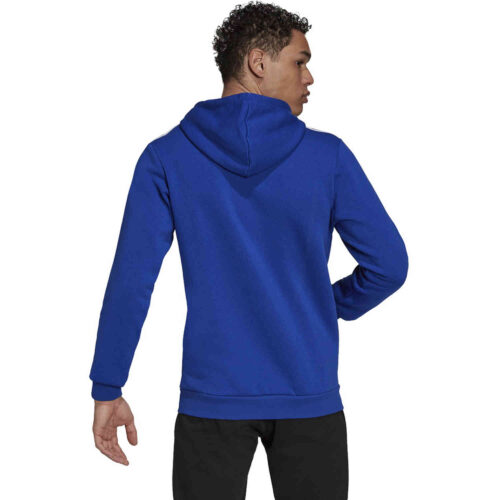 adidas Essentials Fleece Full-zip Hoodie – Team Royal Blue/White