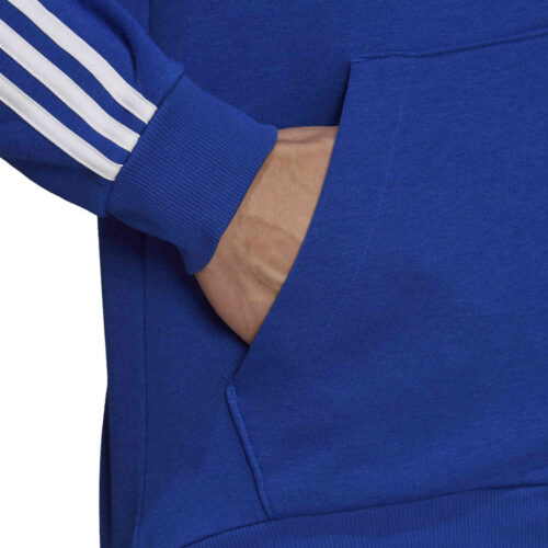adidas Essentials Fleece Full-zip Hoodie – Team Royal Blue/White