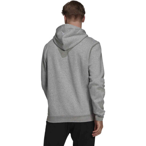 adidas Essentials Cozy Hoodie – Medium Grey Heather/Black