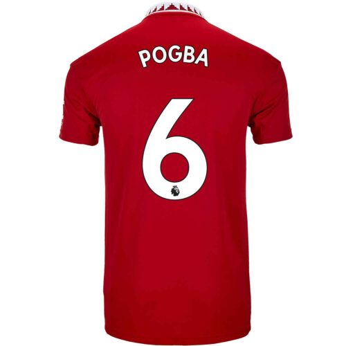 2022/23 adidas Paul Pogba Manchester United Home Jersey