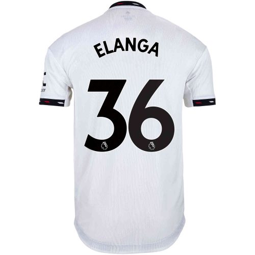 2022/23 adidas Anthony Elanga Manchester United Away Authentic Jersey