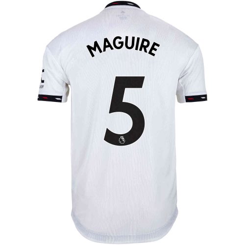 2022/23 adidas Harry Maguire Manchester United Away Authentic Jersey