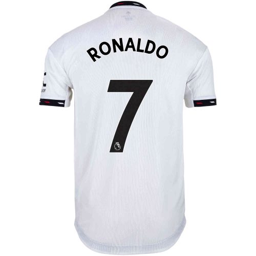 2022/23 adidas Cristiano Ronaldo Manchester United Away Authentic Jersey