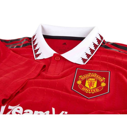 2022/23 adidas Paul Pogba Manchester United Home Authentic Jersey