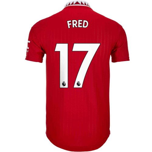 2022/23 adidas Fred Manchester United Home Authentic Jersey