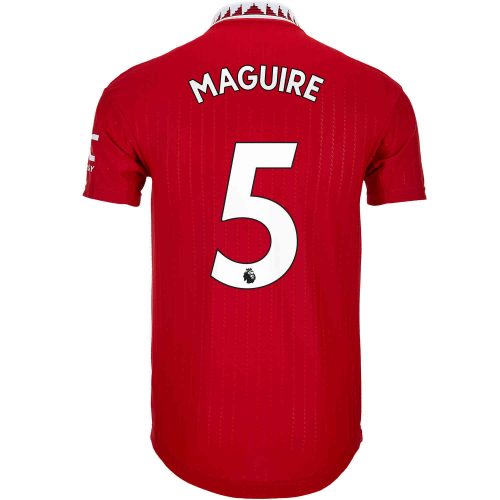 2022/23 adidas Harry Maguire Manchester United Home Authentic Jersey