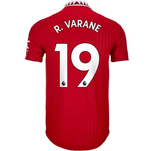 2022/23 adidas Raphael Varane Manchester United Home Authentic Jersey