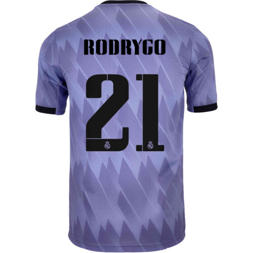 2022/23 adidas Rodrygo Real Madrid Away Jersey
