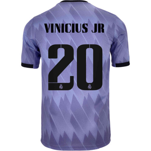 2022/23 adidas Vinicius Junior Real Madrid Away Jersey