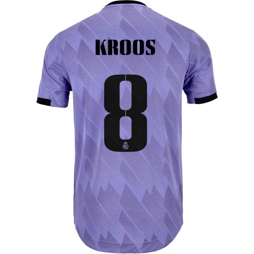 2022/23 adidas Toni Kroos Real Madrid Away Authentic Jersey