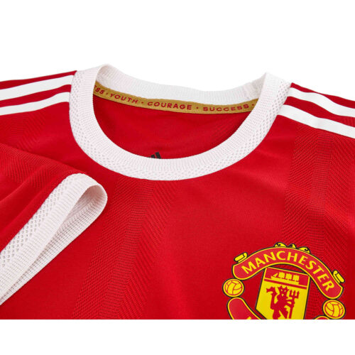 2021/22 adidas Anthony Elanga Manchester United Home Authentic Jersey