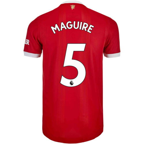 2021/22 adidas Harry Maguire Manchester United Home Authentic Jersey