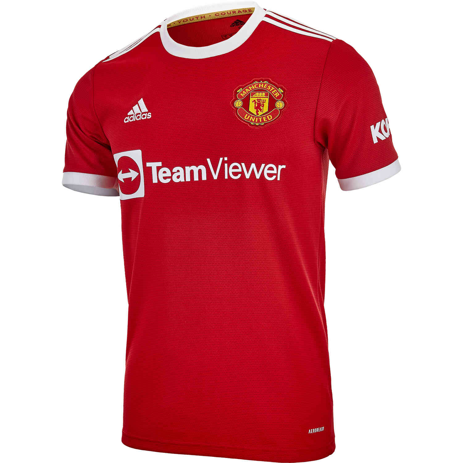 اشقر فاتح جدا غارنييه Men 2021-2022 Club Manchester United home red 7 Adidas Soccer Jersey الوان طباعه للاطفال