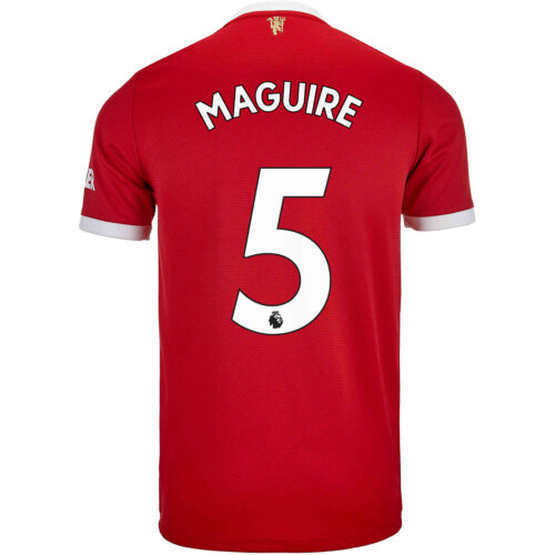 2021/22 adidas Harry Maguire Manchester United Home Jersey