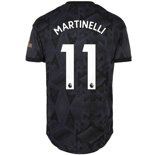 2022/23 adidas Gabriel Martinelli Arsenal Away Authentic Jersey