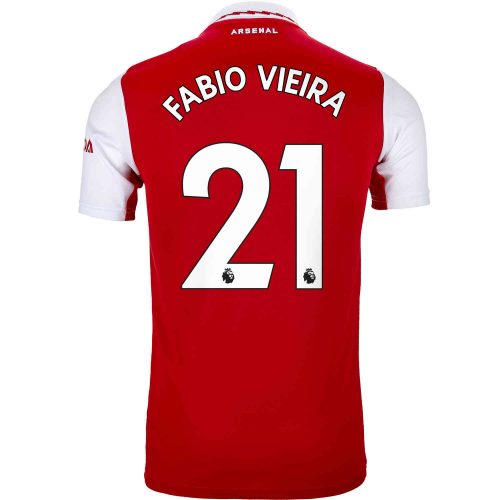 2022/23 adidas Fabio Vieira Arsenal Home Jersey
