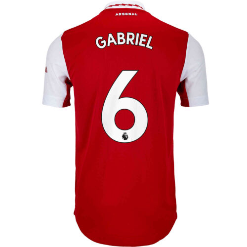 2022/23 adidas Gabriel Arsenal Home Authentic Jersey
