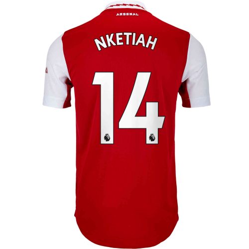 2022/23 adidas Eddie Nketiah Arsenal Home Authentic Jersey