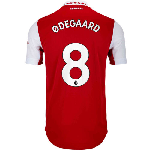2022/23 adidas Martin Odegaard Arsenal Home Authentic Jersey