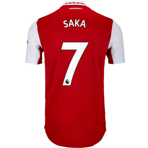 2022/23 adidas Bukayo Saka Arsenal Home Authentic Jersey