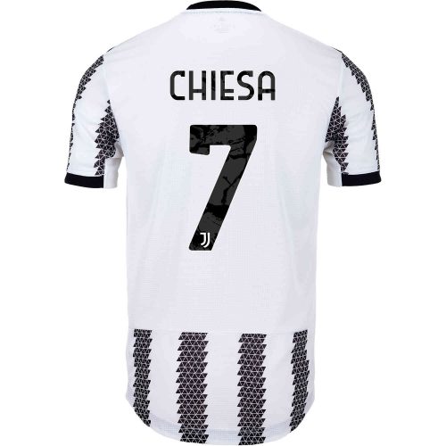 2022/23 adidas Federico Chiesa Juventus Home Authentic Jersey