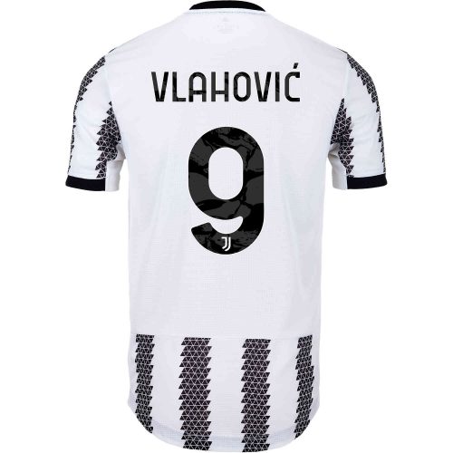 2022/23 adidas Dusan Vlahovic Juventus Home Authentic Jersey