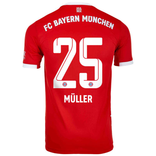 2022/23 adidas Thomas Muller Bayern Munich Home Jersey