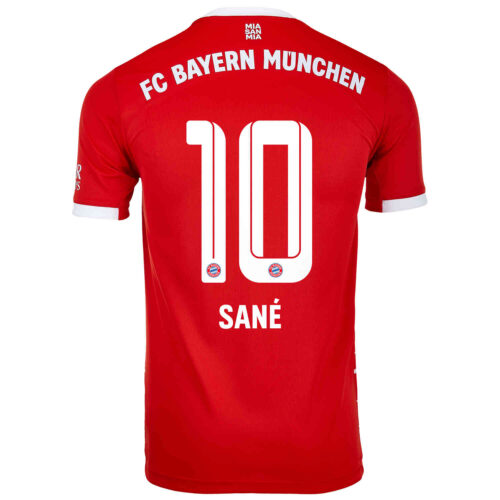 2022/23 adidas Leroy Sane Bayern Munich Home Jersey