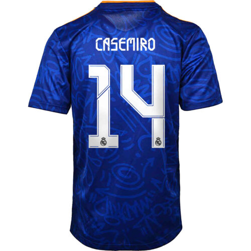 2021/22 adidas Casemiro Real Madrid Away Jersey