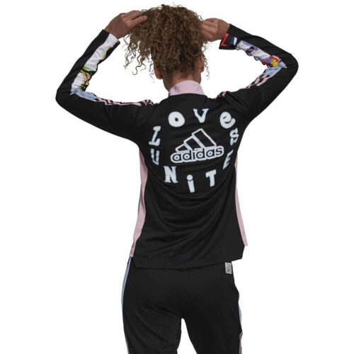 Womens adidas Tiro Love United Track Jacket – Black