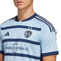 2023 adidas Sporting KC Home Authentic Jersey - SoccerPro 2023 adidas Sporting KC Home Authentic Jersey - SoccerPro