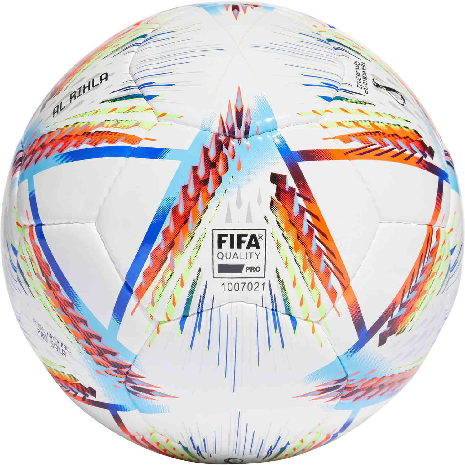 adidas World Cup Rihla Pro Match Futsal Ball 2022 SoccerPro