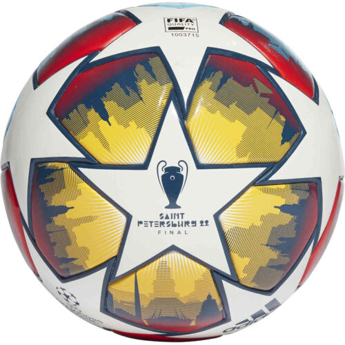 adidas Finale Competition Match Soccer Ball – White & Pantone