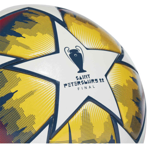 adidas Finale Competition Match Soccer Ball – White & Pantone