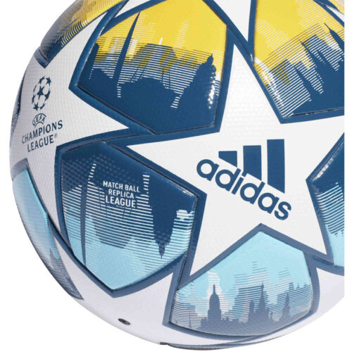 adidas Finale League Soccer Ball – White & Pantone