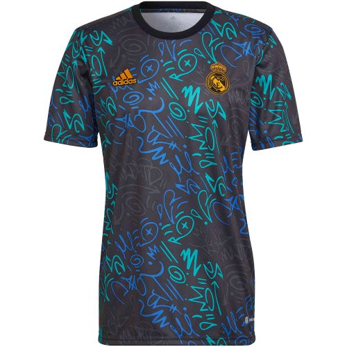 adidas real madrid pre match top